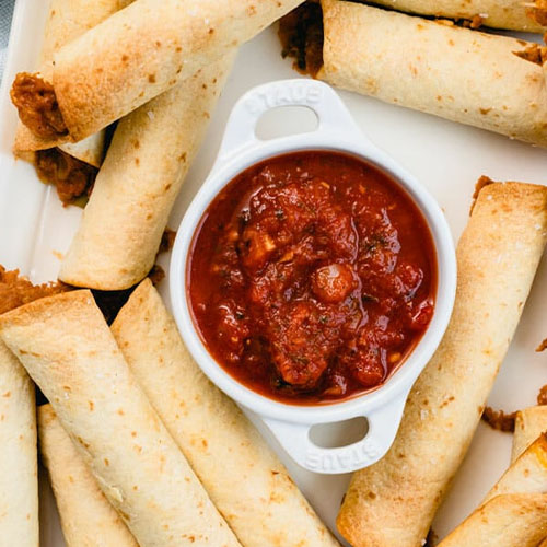  Baked Flautas (Taquitos!)